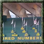 Hall of the retired numbers...